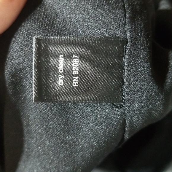 Black Saks Fifth Avenue midi dress size‎ 4 - Picture 8 of 9